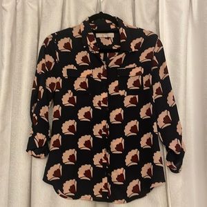 Loft floral blouse